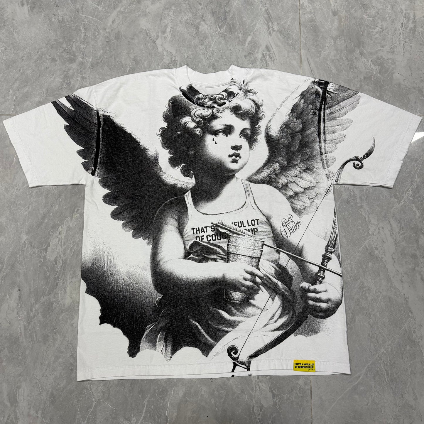 Cupid Tattoo Cough Syrup Shirt
