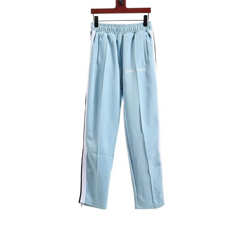 Baby Blue Palm Angles Track Suit