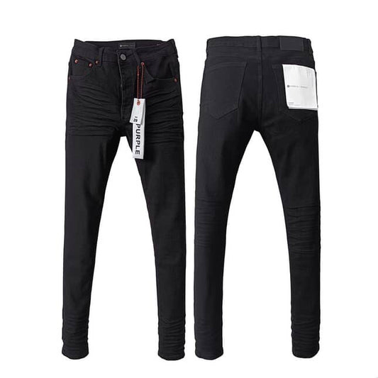 Black Purple Jeans