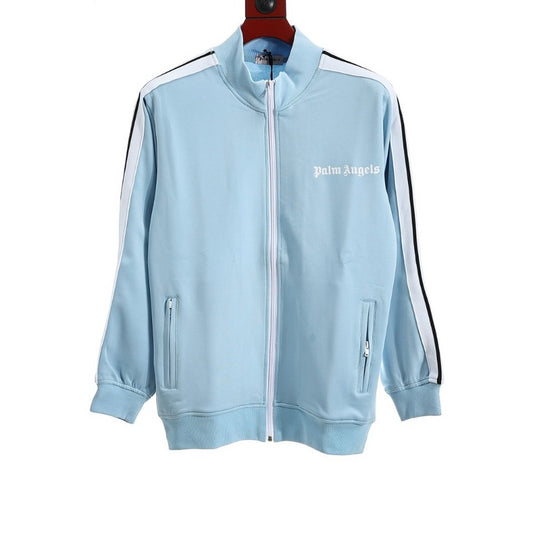 Baby Blue Palm Angles Track Suit